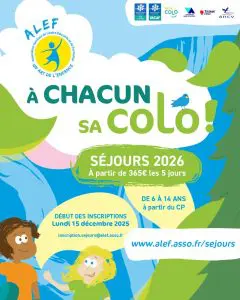 Séjours ALEF 67 vacances bas-rhin